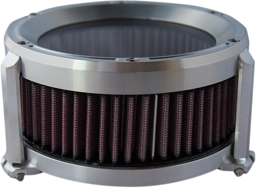 TRASK Assault Air Cleaner - Raw - Throttle By Wire 2008-2017 - TM-1020R