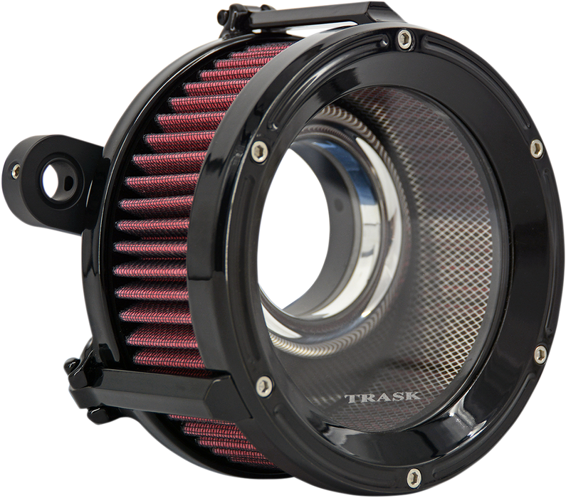 TRASK Assault Air Cleaner - Black - Throttle By Wire 2008-2017 - TM-1020GBK