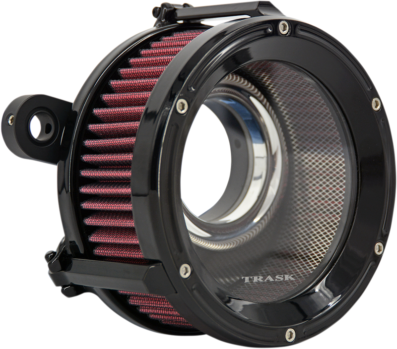 TRASK Assault Air Cleaner - Black - EFI 1999-2015 - TM-1021GBK - PartsOutlet.com.au