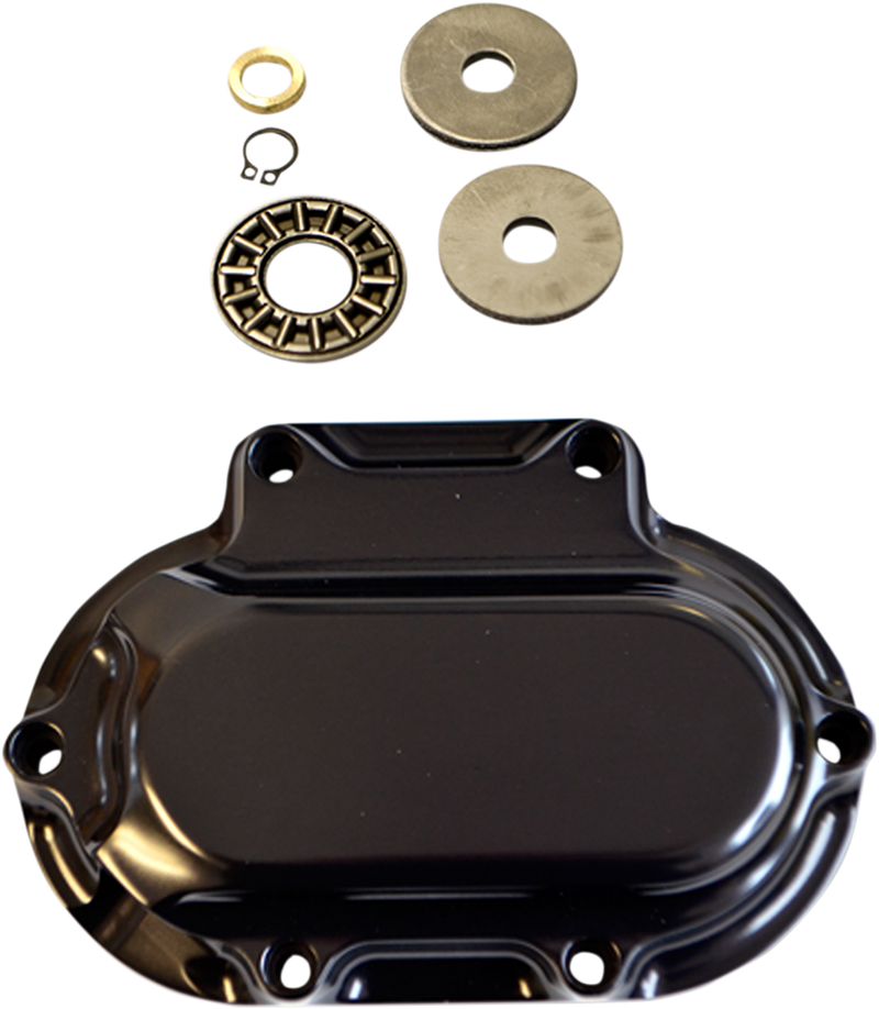 TRASK Clutch Actuator Cover - Black - Hydraulic 2006-2021 - TM-2039BK - PartsOutlet.com.au