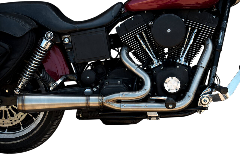 TRASK Assault 2:1 Exhaust - Full Stainless - '91-'05 Dyna TM-5021 - PartsOutlet.com.au