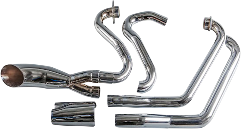TRASK 2:1 Exhaust - Chrome - Victory 2006-2018 - TM-3033CH - PartsOutlet.com.au