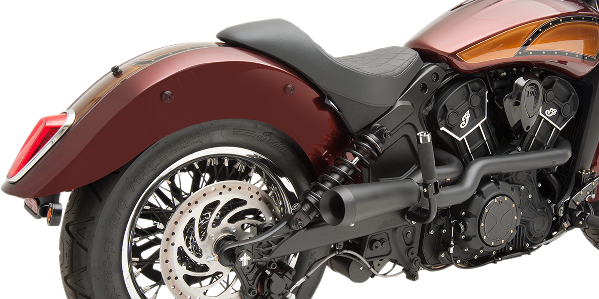 TRASK 2 1 Exhaust Black Indian Scout TM 3041BK PartsOutlet