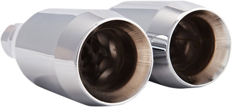 TRASK Slip-On Mufflers - Chrome 2015-2022 - TM-3042CH - PartsOutlet.com.au
