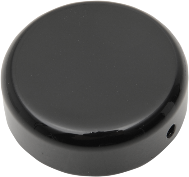 DRAG SPECIALTIES Steering Stem Bolt Cover - Black - '87-'17 FXD | '87-'09 XL - C23-0227GB