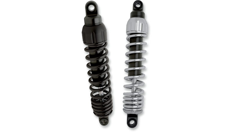 PROGRESSIVE SUSPENSION 444 Series Shock - Dyna - Black - Harley-Davidson Dyna '91-'17 - Standard - 12.5" - 444-4038B