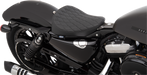 DRAG SPECIALTIES Bobber Solo Seat - Diamond - Sportster XL 2010+ -Vinyl 0804-0738 - PartsOutlet.com.au