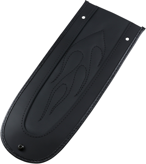 DRAG SPECIALTIES Fender Skin - Flame Stitched Automotive-Grade Vinyl Center - 13-1/4" - FL '05-'17 - 1405-0146