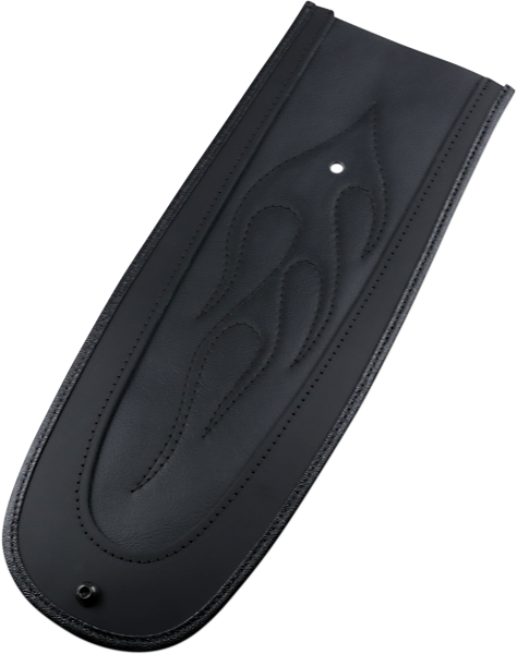 DRAG SPECIALTIES Fender Skin - Flame Stitched Automotive-Grade Vinyl Center - 15" - FXD '06-'17 - 1405-0137