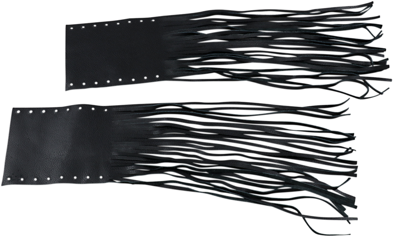 DRAG SPECIALTIES Grip Covers - Fringe - Rubber Grip DS243060 - PartsOutlet.com.au