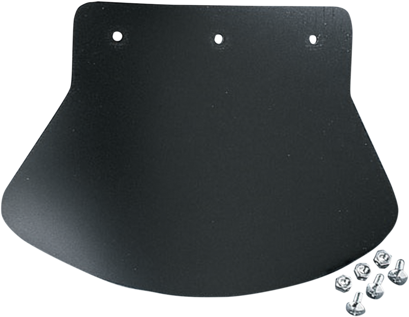 DRAG SPECIALTIES Mud Flap - Plain - 9.5" W x 6.5" H - DS393702