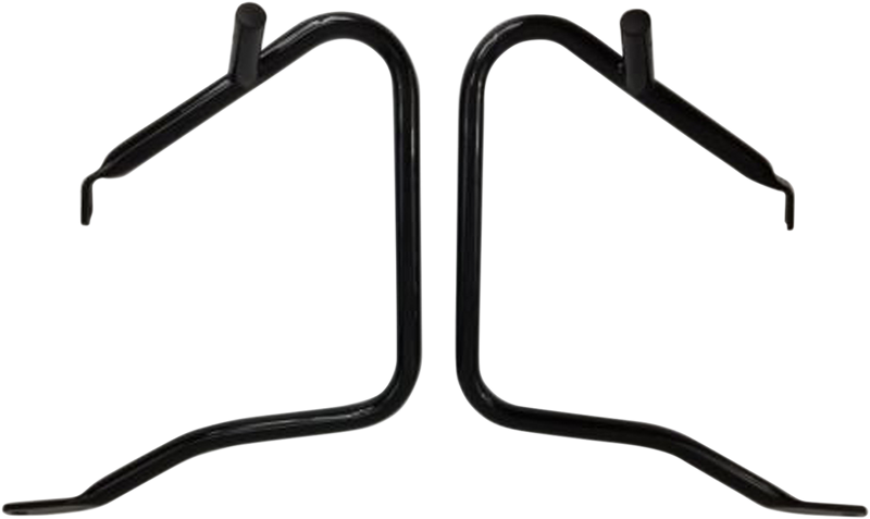 DRAG SPECIALTIES Saddlebag Guards - Harley-Davidson 2014-2023 - Black 21027B - PartsOutlet.com.au