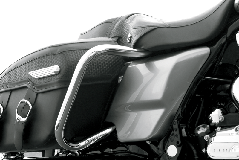 DRAG SPECIALTIES Saddlebag Bars - Harley-Davidson 1997-2013 - Chrome - Touring 05060512 - PartsOutlet.com.au