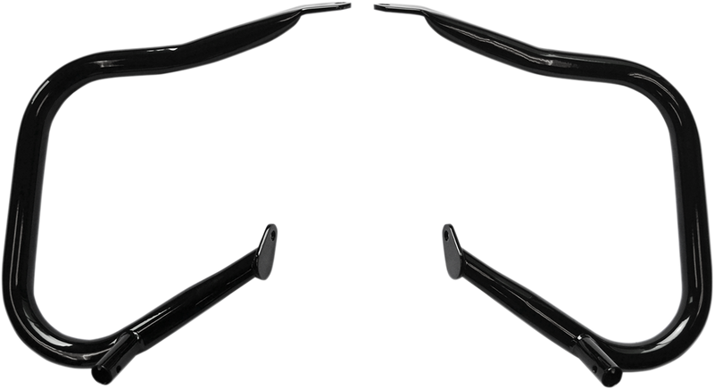DRAG SPECIALTIES Saddlebag Bars - Harley-Davidson Touring 2014+ - Black - 0506-0790 - PartsOutlet.com.au