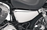 DRAG SPECIALTIES Left Side Cover - '04 - '09 - Chrome 301109 - PartsOutlet.com.au