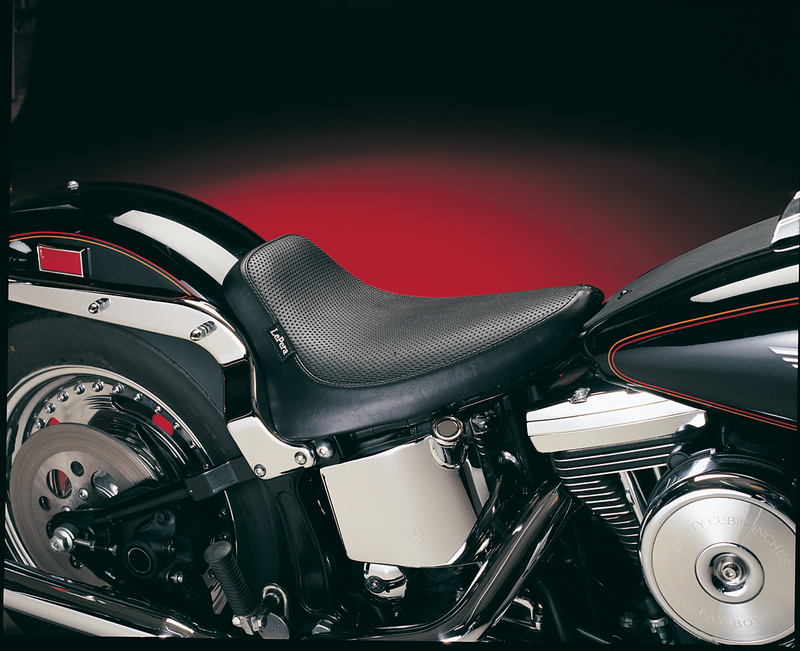 LE PERA Basketweave Solo Seat - Softail '84-'99 LN-870 - PartsOutlet.com.au