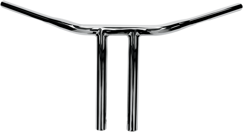 DRAG SPECIALTIES Handlebar - 1 1/4" T-Bar - Buffalo - 10" - Chrome - 0601-1015