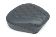 MUSTANG Wide Tripper Rear Seat - Harley-Davidson FL 2008+ - Diamond 76695 - PartsOutlet.com.au