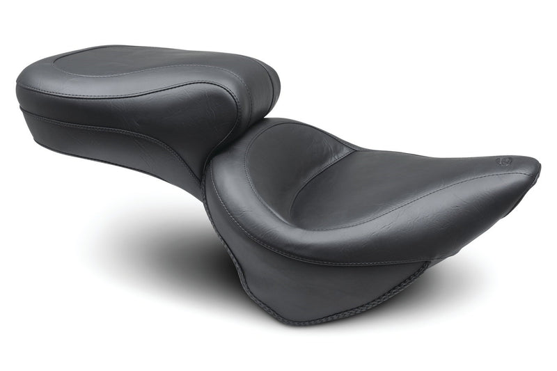 MUSTANG Vintage Touring Seat - Wide - Harley-Davidson Heritage 2000-2006 - FLST 75073 - PartsOutlet.com.au
