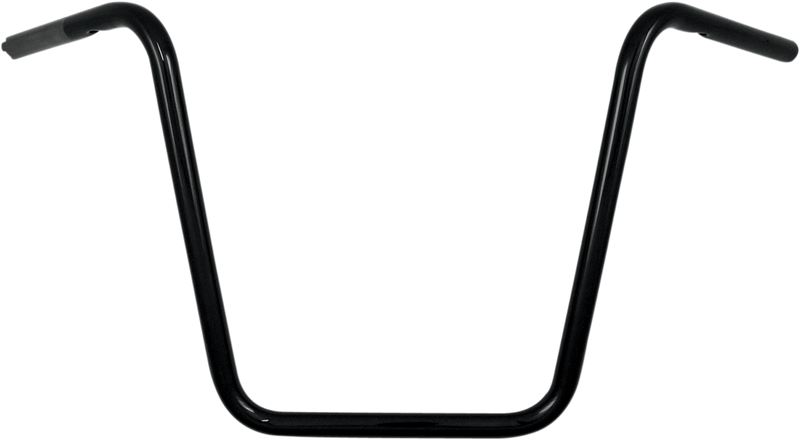 DRAG SPECIALTIES Handlebar - 1" Ape Hanger - 16" - TBW - Black - Harley-Davidson '08-'20 - 0601-1223