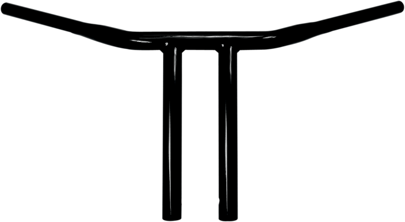 DRAG SPECIALTIES Handlebar - 1 1/4" T-Bar - Buffalo - 10" - Black - 0601-2264