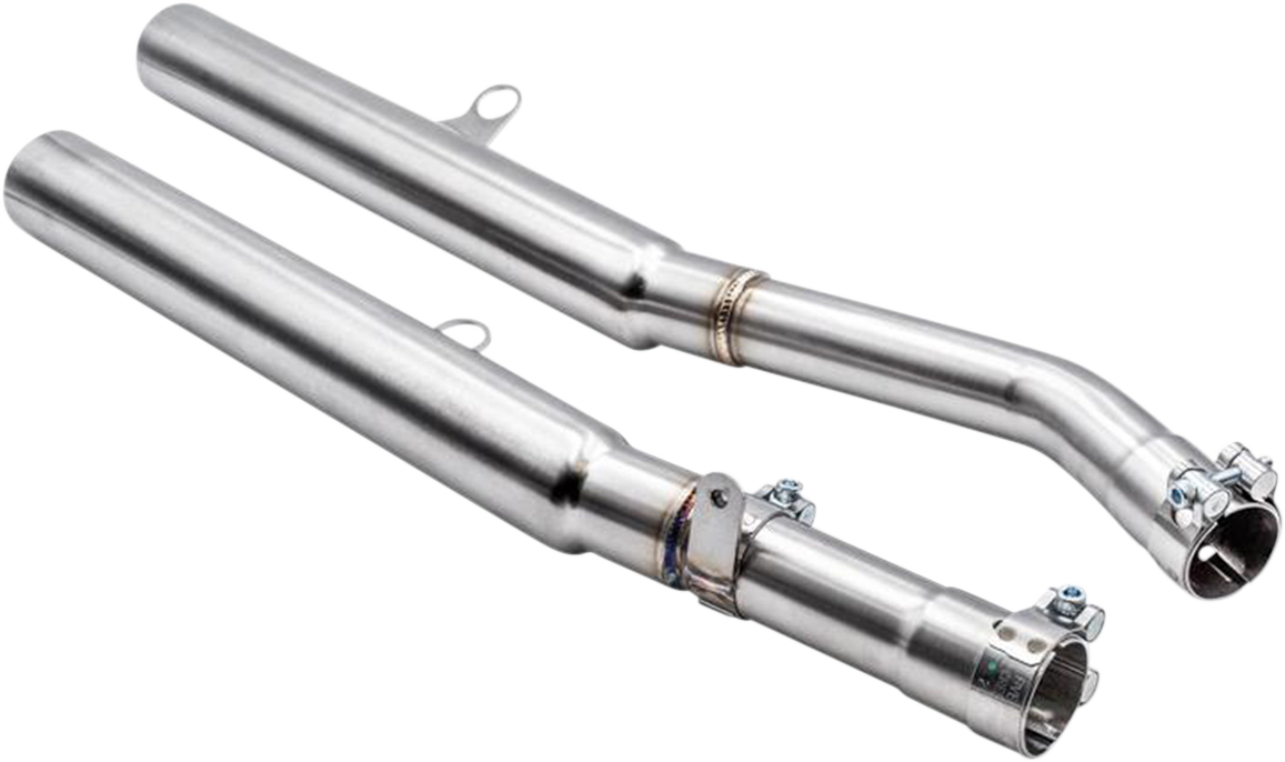 BRITISH CUSTOMS Shotgun Mufflers - Triumph 2017-2023 - BC902-029-BR