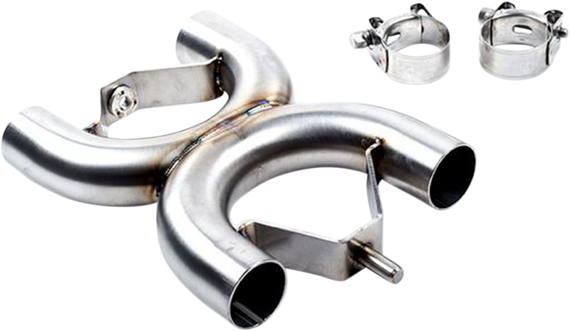 BRITISH CUSTOMS Competition Header - Triumph 2016-2022 - BC901-100-BR - PartsOutlet.com.au