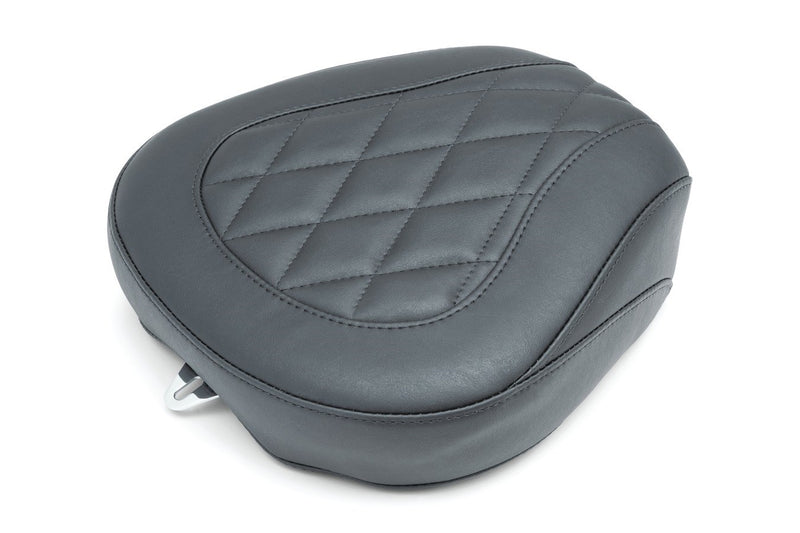 MUSTANG Wide Tripper Rear Seat - Harley-Davidson FL 2008+ - Diamond 76695 - PartsOutlet.com.au