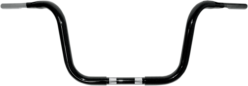 DRAG SPECIALTIES Handlebar - 1 1/4" Buffalo Ape - 12" - TBW - Black - FL '08-'22 - 0601-2740