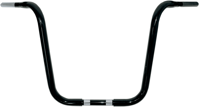 DRAG SPECIALTIES Handlebar - 1 1/4" Buffalo Ape - 16" - TBW - Black - FL '08-'22 - 0601-2741