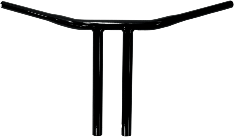 DRAG SPECIALTIES Handlebar - T-Bar - 1 1/4" Buffalo - 12" - Black - 0601-2749