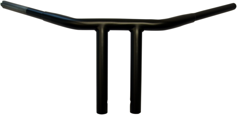 DRAG SPECIALTIES Handlebar - T-Bar - 1 1/4" Buffalo - 8" - Flat Black - 0601-3504