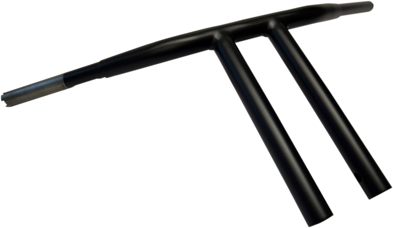DRAG SPECIALTIES Handlebar - T-Bar - 1 1/4" Buffalo - 10" - Flat Black - 0601-3505