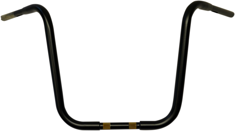 DRAG SPECIALTIES Handlebar - 1 1/4" Buffalo Ape - 16" - TBW - Flat Black - FL '08-'22 - 0601-3507