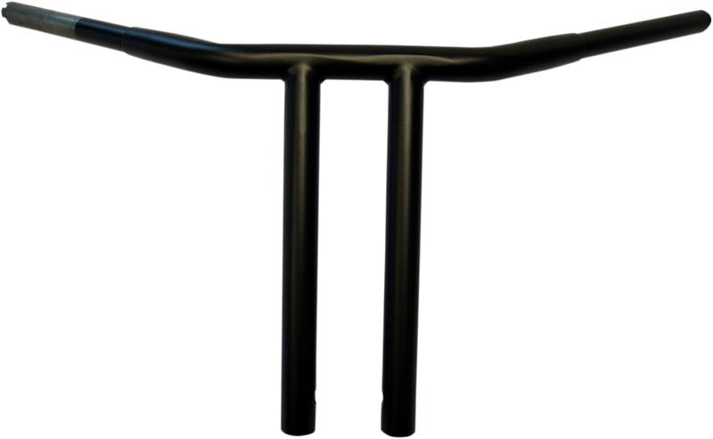 DRAG SPECIALTIES Handlebar - T-Bar - 1 1/4" Buffalo - 12" - Flat Black - 0601-3509