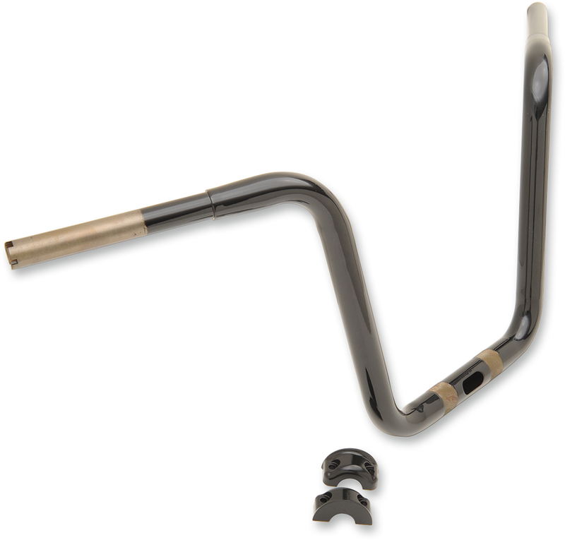 DRAG SPECIALTIES Handlebar - 1 1/4" Touring - 12" - Black - FLTR '15-'20 - 0601-3857