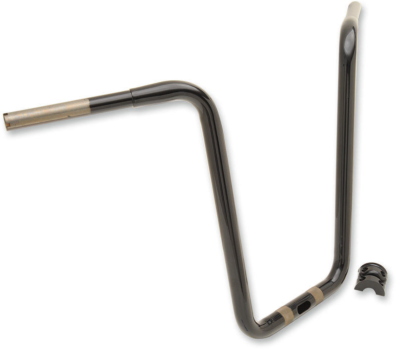 DRAG SPECIALTIES Handlebar - 1 1/4" Touring - 18" - Black - FLTR '15-'20 - 0601-3863