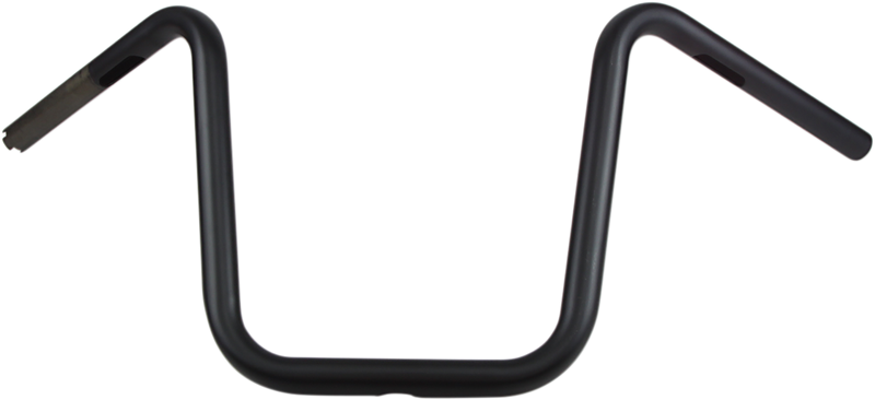 DRAG SPECIALTIES Handlebar - 1" Narrow Ape - 12" - TBW - Flat Black - 0601-4196