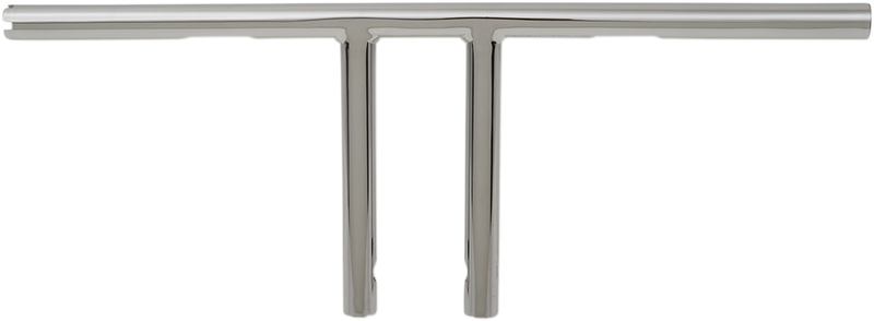 DRAG SPECIALTIES Handlebar - 1" T-Bar - Dimpled / TBW - 8" - Chrome - 0601-4218