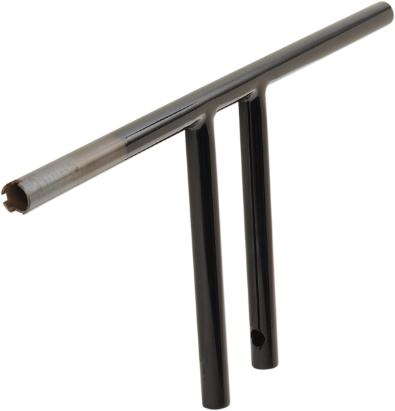 DRAG SPECIALTIES Handlebar - 1" T-Bar - Dimpled / TBW - 10" - Black - 0601-4222