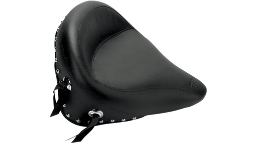 MUSTANG Wide Studded Solo Seat - Harley-Davidson Softail FXST 2000-2006 - 75094 - PartsOutlet.com.au