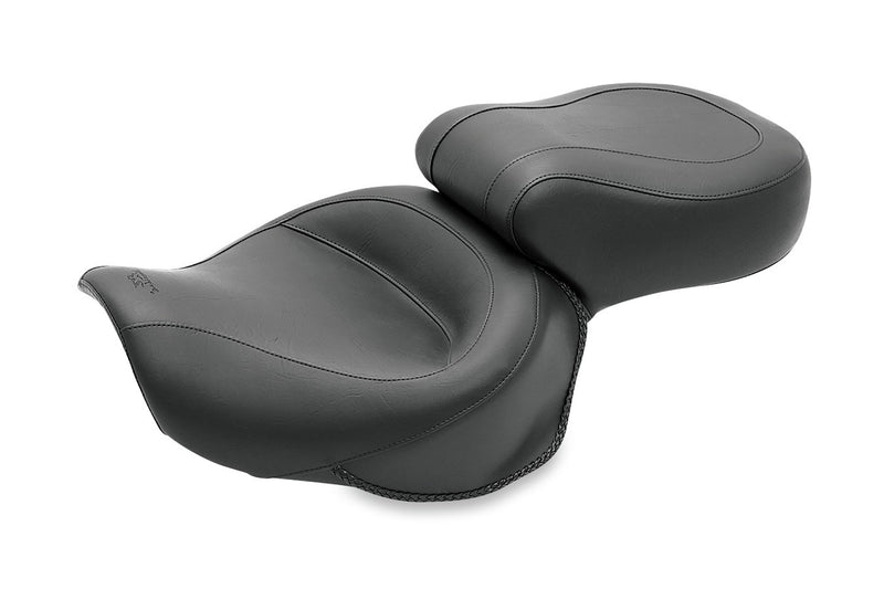 MUSTANG Vintage Seat - Wide - Harley-Davidson Dyna 2006-2017 - 75535 - PartsOutlet.com.au