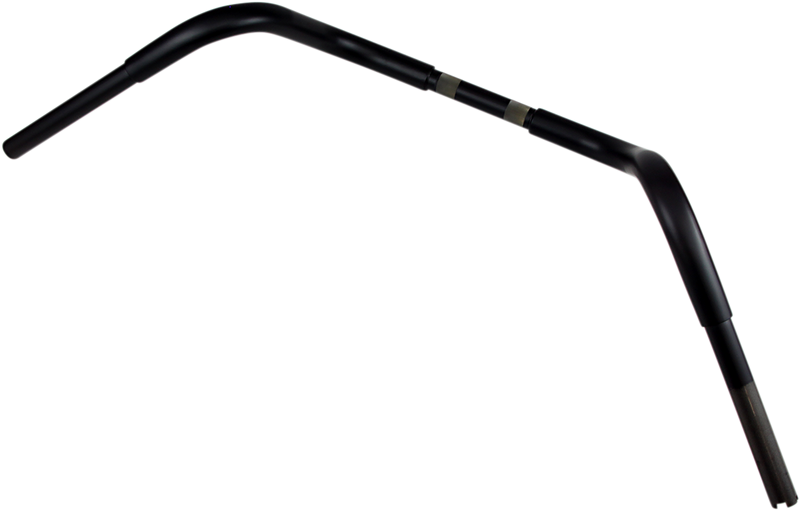 DRAG SPECIALTIES Handlebar - 1 1/4"  Buffalo - Ape Hanger - 8-1/2" - TBW - Flat Black - Harley-Davidson '35-'20 - 0601-4259