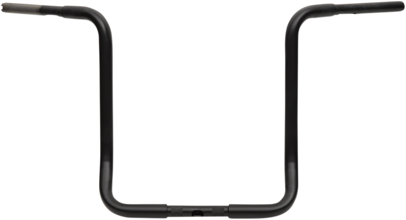 DRAG SPECIALTIES Handlebar - 1 1/4"  Buffalo Ape - 17" - TBW - Flat Black - FL '99-'22 - 0601-4265