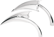 ARLEN NESS SCOOP MICRO MIRRORS, CHROME - LEFT - 13-060 - PartsOutlet.com.au
