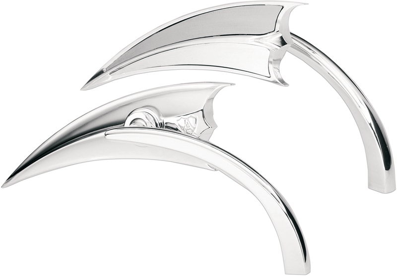 ARLEN NESS SCOOP MICRO MIRRORS, CHROME - LEFT - 13-060 - PartsOutlet.com.au