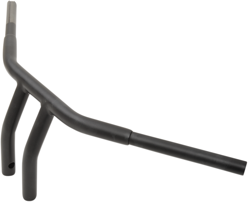 DRAG SPECIALTIES Handlebar - 1 1/4"  T-Bar - Buffalo - 8" - TBW - Flat Black - 0601-4276