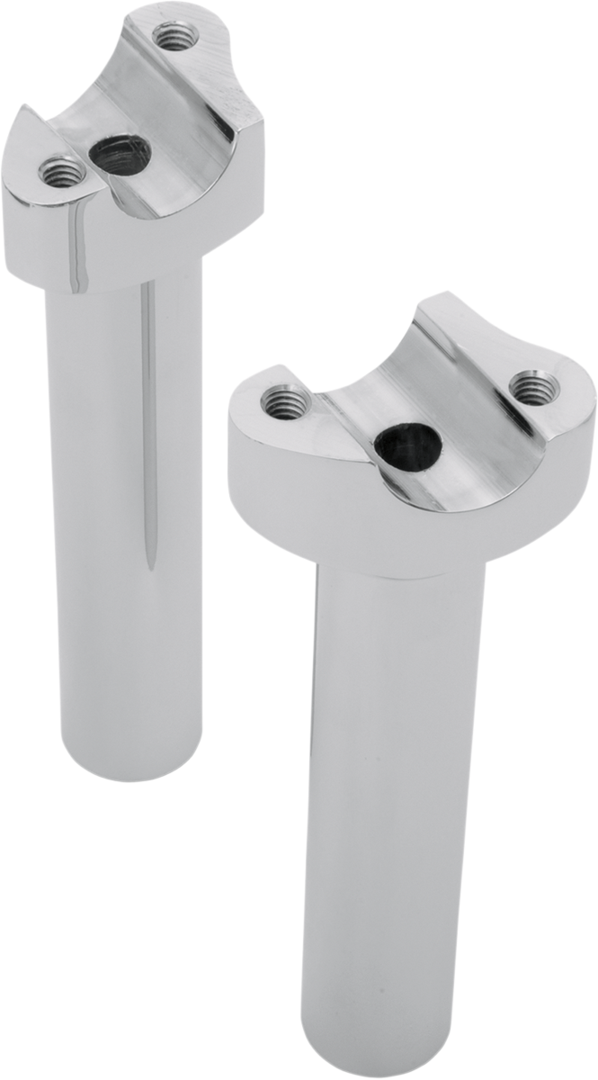DRAG SPECIALTIES Risers 1" - Straight - 6-1/2" - Chrome - 241004