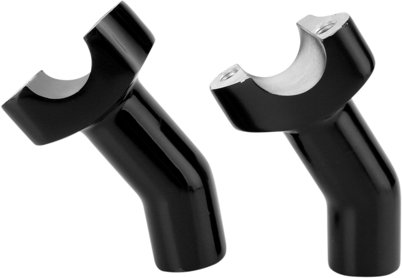 DRAG SPECIALTIES Risers 1" - Pullback - 3-1/2" - Black - 241605