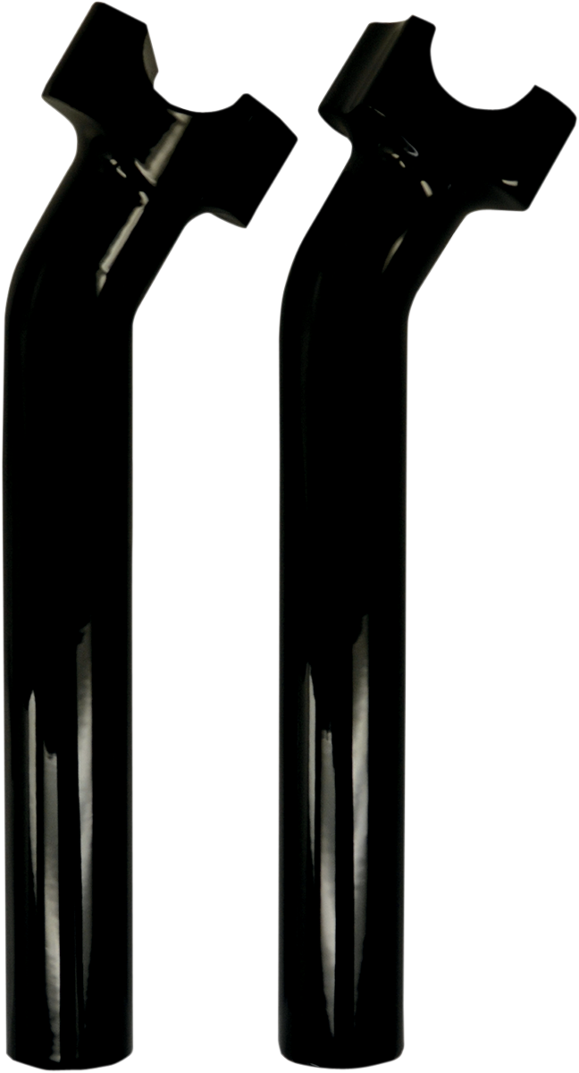 DRAG SPECIALTIES Risers 1" - Buffalo - 9-1/2" - Black - 0602-0522